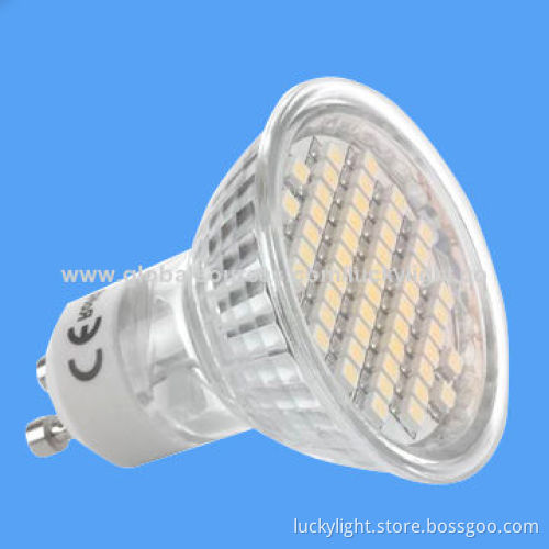 GU10 LED Bulb, High-lumen, Long Lifetime, 3W and 50 x 50mm Size